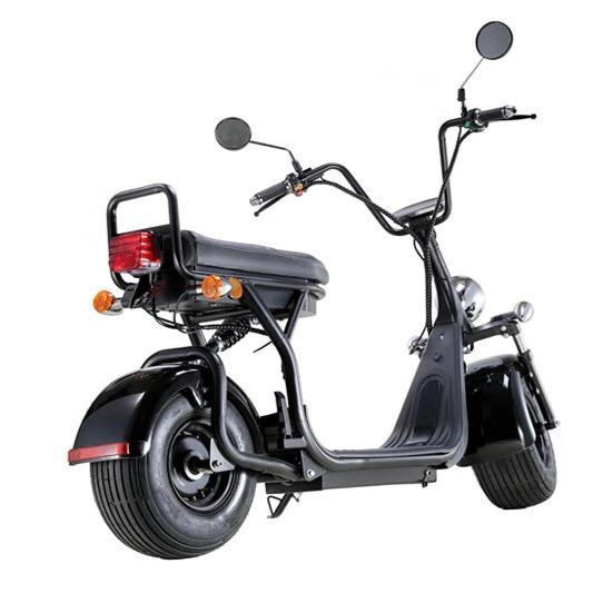Wide Wheel Citycoco Electric Scooter EEC COC Max 70km/h S18
