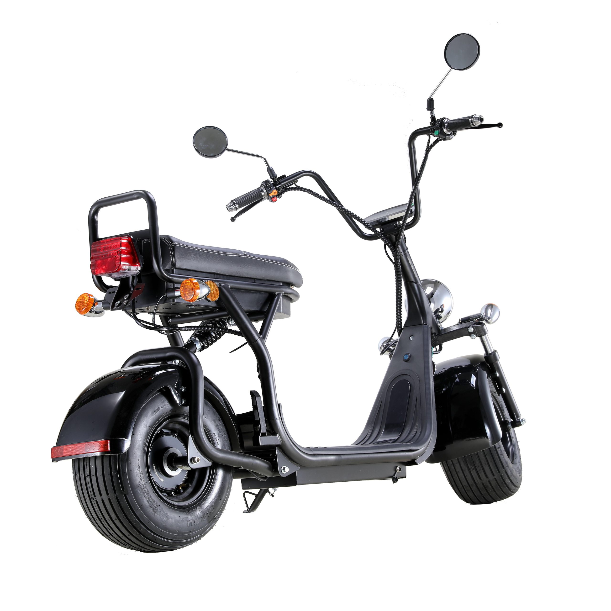 Wide Wheel Citycoco Electric Scooter EEC COC Max 70km/h S18