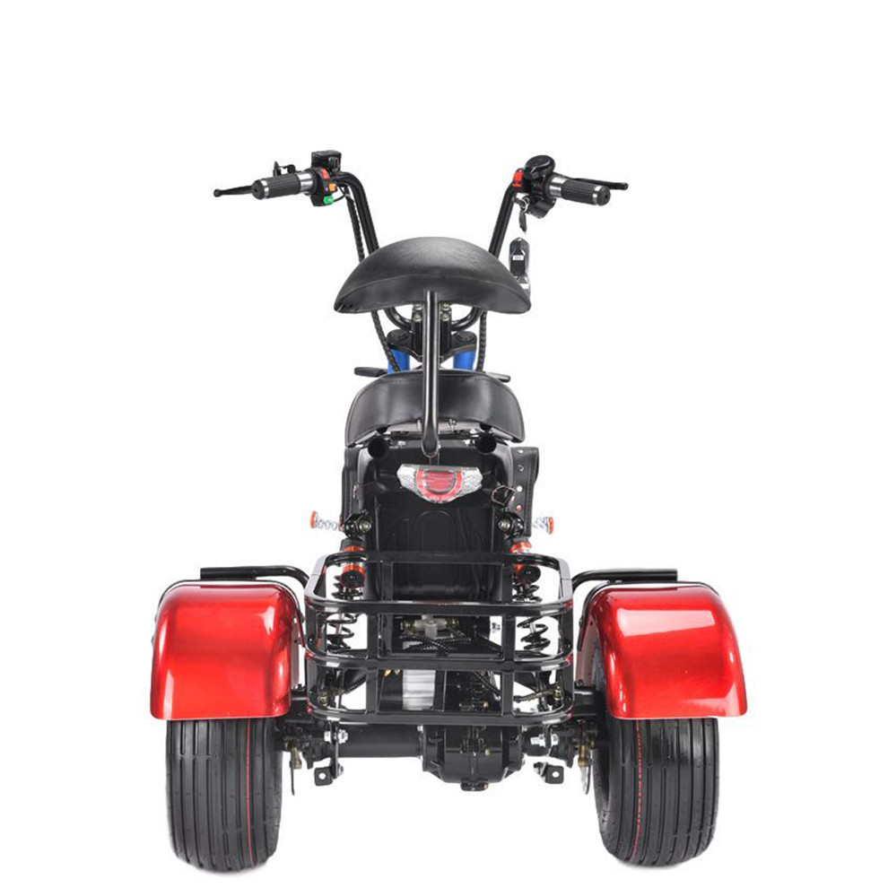 1000W High Speed Motorcycle Electric Motor Bike 45km/h With Three Wheels S23