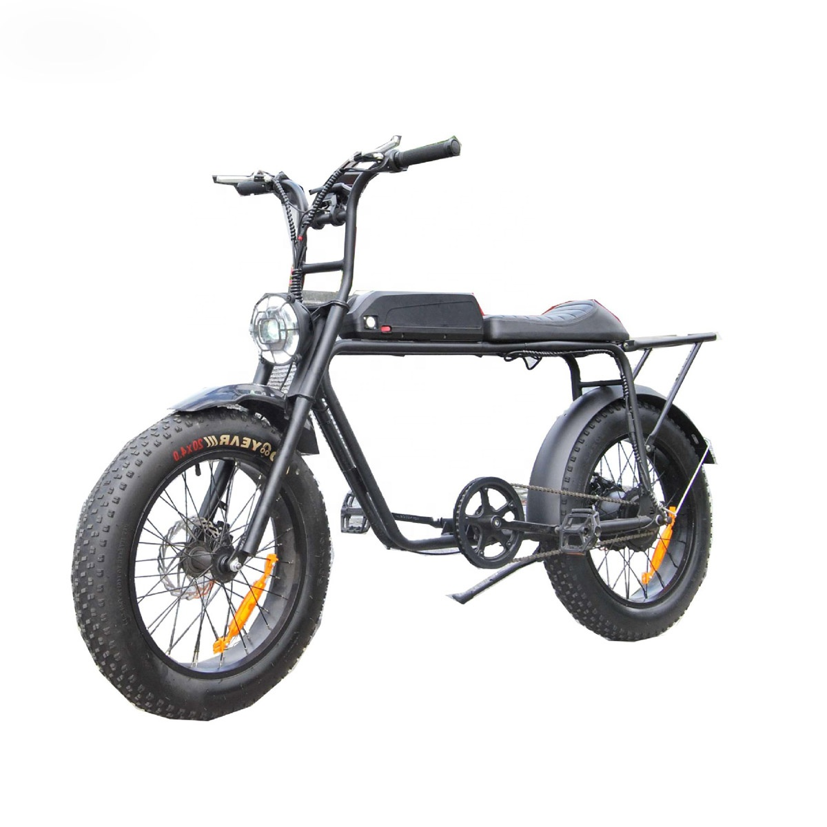 Harley Bike 03 Fat Tyre Electric Bike With 48V 10Ah Lithium Battery