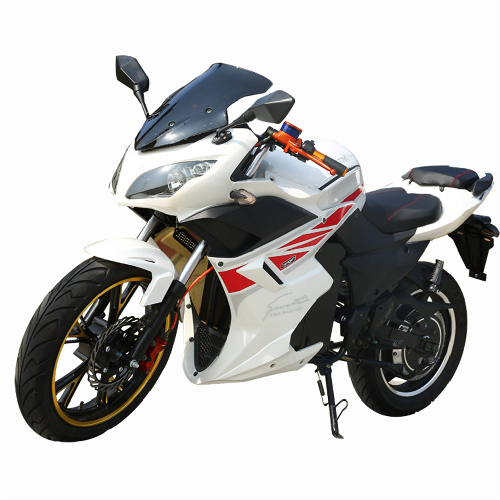 High Quality Adults Electric Motorcycle，speed 80km/h and long range 150km electric motorcycle