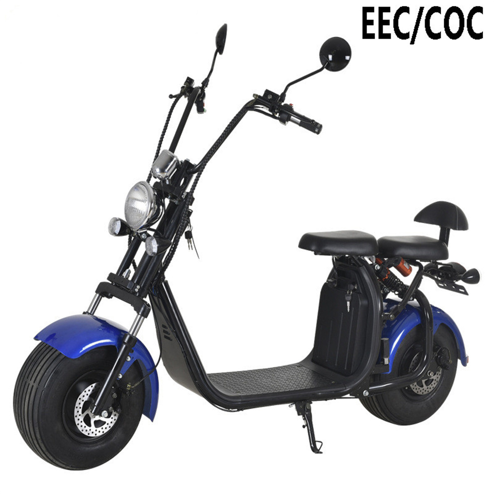 Max load 200KG Citycoco Electric Motorcycle with OEM
