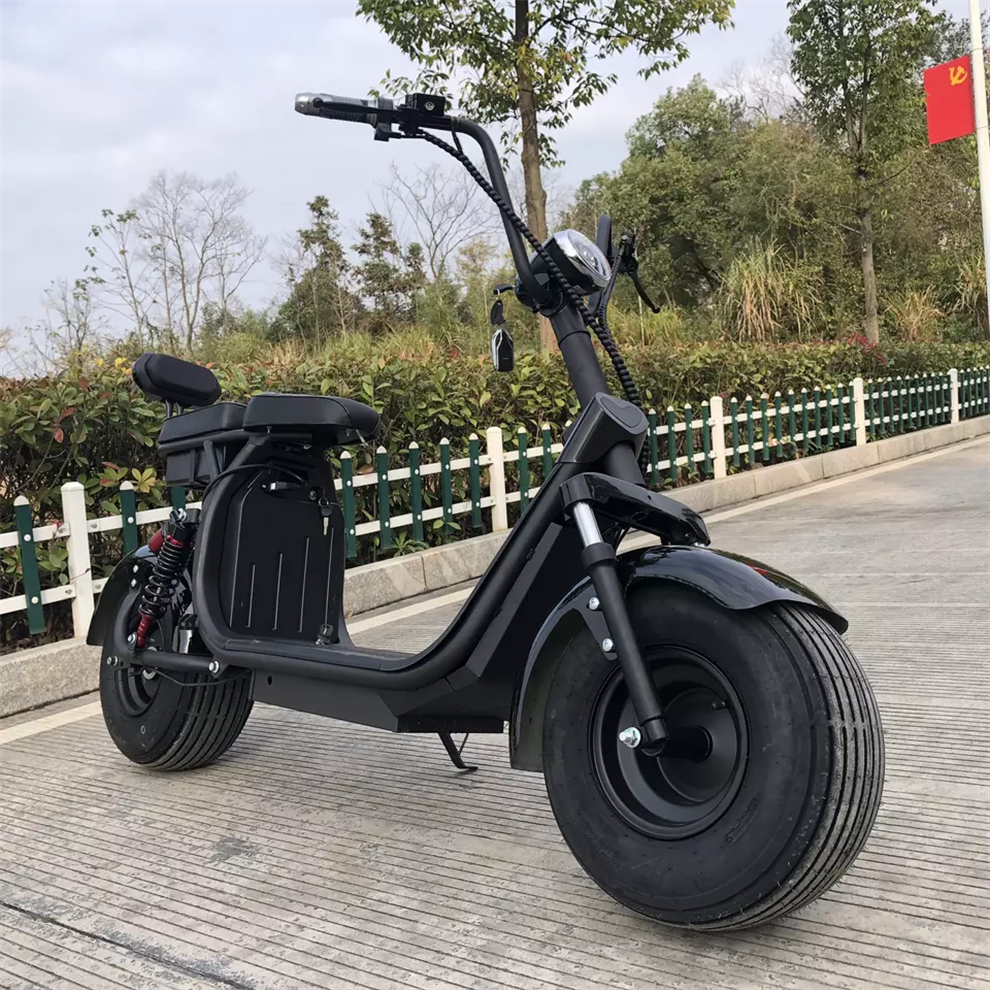 2000W 3000W 45AH Motorcycle Fat Tyres Bike Electric Scooters Citycoco With OEM